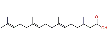 (E,E)-3,7,11,15-Tetramethyl-6,10,14-hexadecatrienoic acid